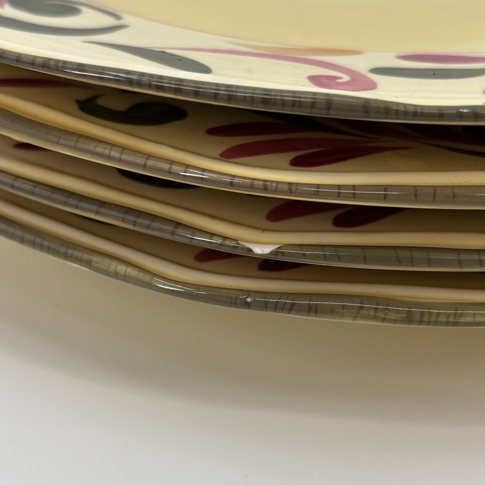 Gibson Designs "HERITAGE PARK" Dinner Plates Handpainted Retired Replacement - Picture 6 of 6